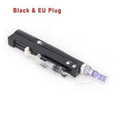 오토 MTS 기계 니들 롤러 ELON-YC Microneedle MTSpen 자동 마이크로 펜 무선 MESO Hydra 인젝터 112660, 블랙 국내 사용 플러그e_