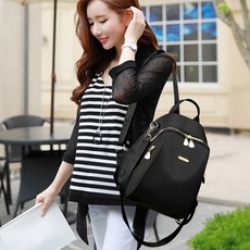 UNIPLE 엘레강스 블랙 숄더 백팩 ELG-128