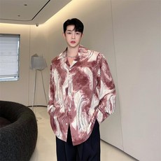 긴팔 가을 남자 셔츠 남방 모던 패션 긴소매 남성 스타일 코디 룩 간절기 빈티지
