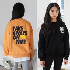 [더데일리]테이크기모맨투맨/주니어의류/초등학생 옷/주니어 옷/주니어 의류 남아/주니어 의류 여아