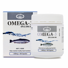 호주 네이쳐스탑 오메가3 180정 (6개월분) 1000mg DHA 연어오일, 2개