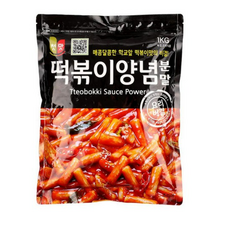 청우 떡볶이양념분말, 3개, 1kg