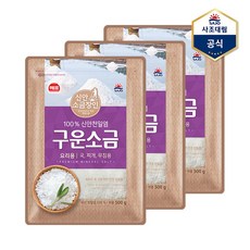 사조대림 [사조대림] 해표 구운소금500g x3개, 500g, 3개