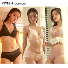 비비안 로즈버드 노와이어 컴포트 누디 보정 패키지