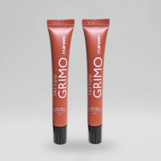 [본사정품] TATTOO GRIMO 타투그리모 정수리커버 가르마커버 새치 염색 두피커버 두피복합크림, 2개, 엣지브라운