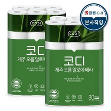 코디 코디제주오름알로에베라30미터30롤2팩