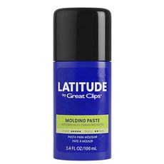 GREAT CLIPS LATITUDE Molding Paste Hair Gel for Men High Hold + Low Shine 3oz, 1개