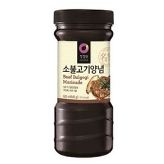 청정원소불고기양념