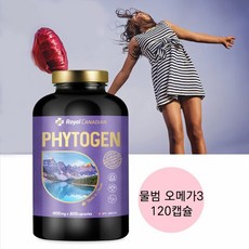 로얄 캐네디언 파이토젠 300캡슐 갱년기 여성 건강 +캐나다 물범 오메가3, 1개, 300정