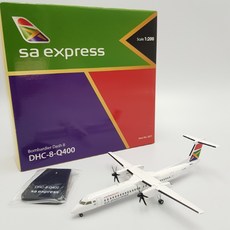 비행기모형 스카이월드 SA EXPRESS DHC-8-Q400 ZS-YBY[1/200-호간다이케스팅]