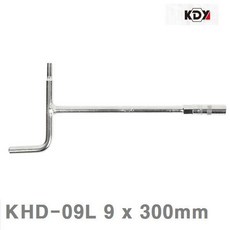 300mm 케이디와이 KHD-09L (1EA) T핸들소켓 9 x, 상세페이지 참조