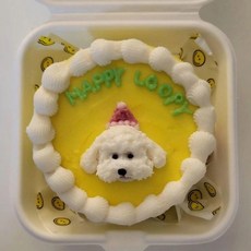 강아지보틀케이크, 1개, 150g, 닭가슴살고구마