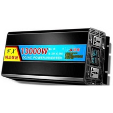 순수 사인파 정현파 인버터 차량 차박 캠핑 변환 220V, 순수정현파20000WLCD다기능220V72V, 1개, 순수정현파20000WLCD다기능220V72V