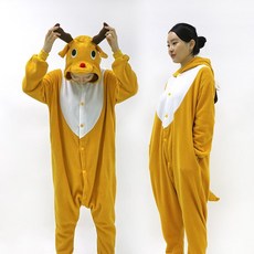 대한물산 동물잠옷 긴팔 67_베이지루돌프
