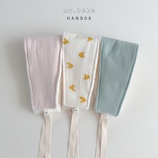 새해설빔귀돌이 신정 구정 한복 코디 악세서리 my, 핑크귀돌이