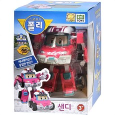 로보카폴리 샌디 어린이 유아 변신 로봇 장난감 선물, 단품