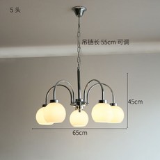 미니 샹들리에 샹들리제 카페 거실 엔틱 주방 식탁 눈꽃 마카롱 조명, MD-0481 샹들리에 5 화이트 쉐이드