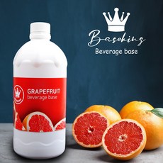 베이스킹 자몽 과일농축액 에이드 스무디 음료베이스 퓨레 2kg 카페재료, 1개