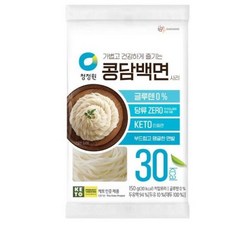 청정원 두부로 만든 콩단백면 면사리 150g x 8개 담백면 11203615