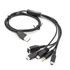 115cm usb 게임 충전 케이블 nds lite/wii u/new 3ds xl ll 2ds gba sp/psp 1000 2000 3000 충전기 케이블 코드, 옵션선택개
