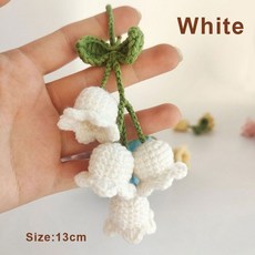 클로버뜨개질키링