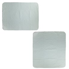 FWT 2 조각 기계 세척 및 재사용 가능한 Underpad 요실금 패드 시트 45 x 60cm 90x150cm, 1개