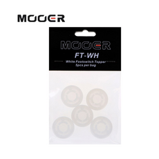 MooerAudio Footswitch Topper White / 5pcs (FT-WH) 풋 스위치 토퍼 5개세트