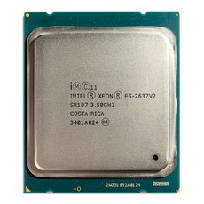 중고 CPU Intel Xeon E5-2637 v2 제온 E5-2637 v2 프로세서