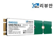 리뷰안 G900프로 M.2 SATA SSD, 1TB