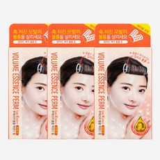 루체스터 볼륨 에센스 셀프 앞머리 볼륨 펌(1개 5회사용), 3세트, 100ml
