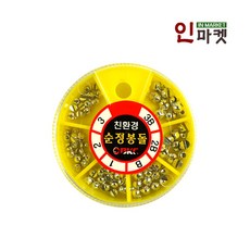 백경 친환경 순정봉돌세트 백경봉돌 좁쌀봉돌, 1개