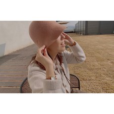 에르 버킷햇 클로슈햇 울모자 여성벙거지