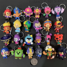 브롤스타즈 피규어 세트 Brawl Stars 크로우 레온 브롤 스타즈 굿즈 피규어세트