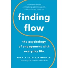 (영문도서) Finding Flow: The Psychology of Engagement with Everyday Life Paperback, Basic Books