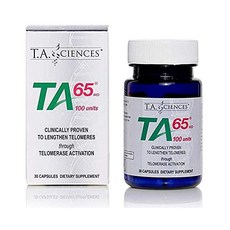TA 사이언스 TA-65 텔로머레이제 활성화 30캡슐 / TA Sciences TA-65 Telomerase Activation 30 Capsules, 30정, 1개