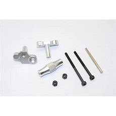 GPM RC 부품 Kyosho Motorcycle NSR500 Upgrade Parts Aluminum Front Chassis Holder - 1 Set Silver, One Color_One Size, One Color, 상세 설명 참조0
