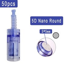 오토 MTS 기계 니들 롤러 Mts 닥터펜 MTS펜 스탬프 10/20/50Pcs A6 카트리지 Microneedling 펜 A1 M5 M7 N2 E30 우표 교체 9 12 24 3, 5D Nano Round x50