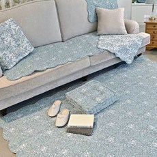  [로라애슐리] 피카디 클래식 논슬립 워싱카페트 네이비 Q 