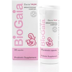 BioGaia Elactia 모유 수유 보조제 프로바이오틱스 초유 모유보조제 30정, 1개