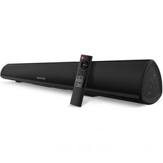 HDMI-ARC 기능이 있는 100와트 40인치 사운드바 BESTISAN 사운드바 무선 및 유선 오디오 블루투스 5.0 TV 스피커(2023 쇠고기 UP 버전 DSP 오디오, 40inch black, 40inch black