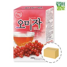 차뜨래 오미자차 18스틱 1BOX (25개입), 상세페이지 참조, 25개, 18개입