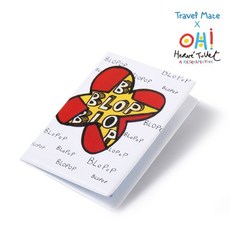 [트래블메이트][Travel Mate] 트래블메이트 x 에르베 튈레 여권케이스(THC-PBP) - BLOPOP (블로팝)(갤러리아)
