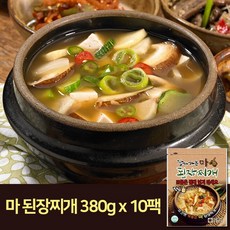 시집가는농산 [시집가는농산] 마 된장찌개 380g x 10팩, 10개