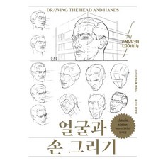 A. 루미스 얼굴과 손 그리기, 1개