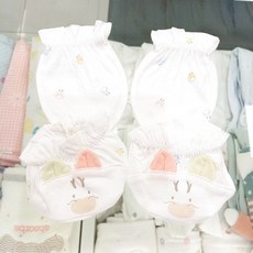 압소바 논현점 24년 봄 신상품 귀여운 용용이 손발싸개 부드러운 텐셀 얇은 원단 *출산 준비 *