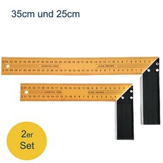 목공 가죽 공예 테스트 측정 수공구 L 스퀘어 앵글 눈금자 90 도 눈금자 스틸 250mm 350mm, 03 2pcs, 1개