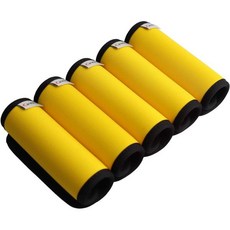 Carteilly Neoprene 수하물 손잡이 랩가방용 식별자 여행용 액세서리 가방용 밝은 네온 그린 태그마커
