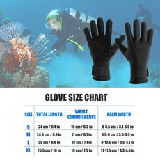 3MM 네오프렌 잠수복 장갑 따뜻한 스쿠버 다이빙 장갑 겨울 서핑 장갑 Spearfishing 수영을위한 열 안티 슬립 장갑 바다수영장갑 다이버 프리다이빙 여름서핑 장갑, 검정, S, 협력사