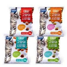테비토퍼 고양이 시리얼 60g 20개입 비스킷간식, 20개