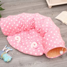 고양이숨숨집 캣터널 고양이터널 동굴 놀이터 장난감 고양이집 침대, Type 3, 1개